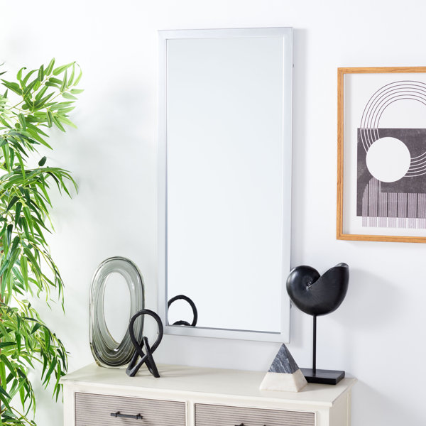 Everly Quinn Meijer Metal Rectangle Wall Mirror Wayfair